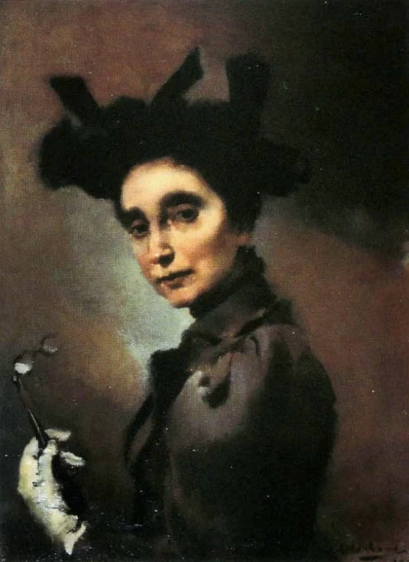 Ritratto della moglie dell'artista